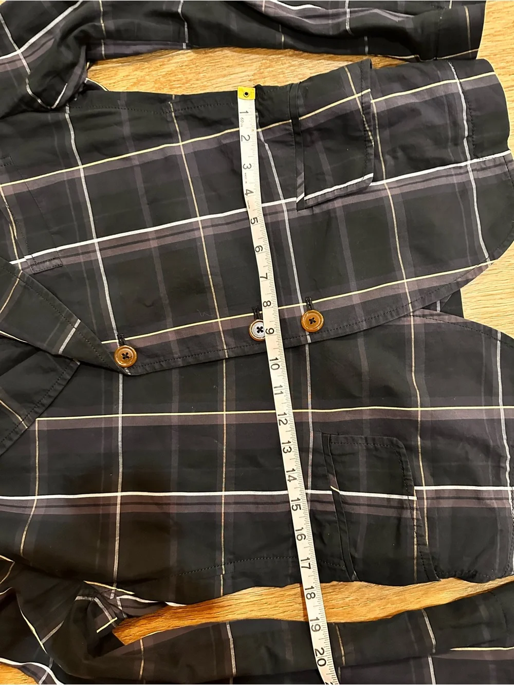 Vintage Men’s Vivienne Westwood Plaid Blazer Suit Jacket Size IT 46 US 36 Navy - Picture 9 of 10